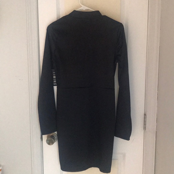 New🖤Black Dress🖤Mock Neck🖤Size L - Picture 5 of 5